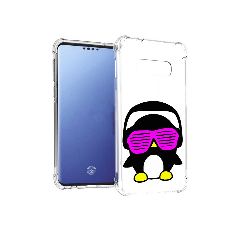 

Чехол MyPads Tocco для Samsung Galaxy S10E пингвин (PT145748.492.541), Прозрачный, Tocco