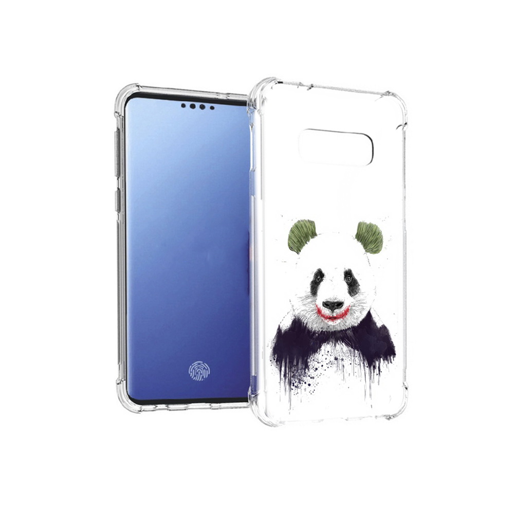 

Чехол MyPads Tocco для Samsung Galaxy S10E панда джокер (PT145748.492.533), Прозрачный, Tocco