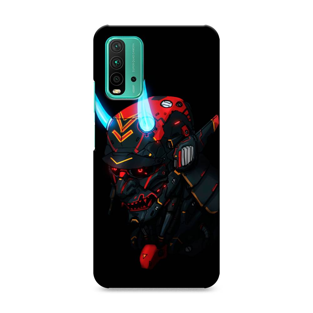 

Пластиковый чехол "Неоновый самурай" на Xiaomi Redmi 9T, 39820-5