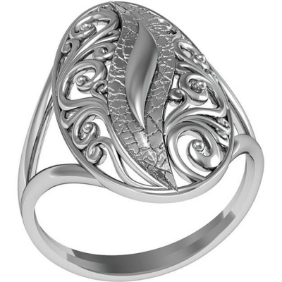 

Кольцо из серебра р. 18 ПРИВОЛЖСКИЙ ЮВЕЛИР 201018, 201018