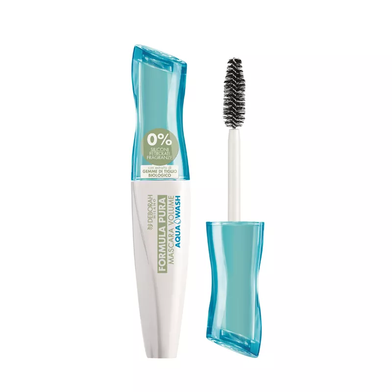 Тушь для ресниц Deborah Milano Объем Formula Pura Mascara Volume Aqua Wash Black 12 мл тушь для ресниц deborah milano объем formula pura mascara volume aqua wash 12 мл 2 шт