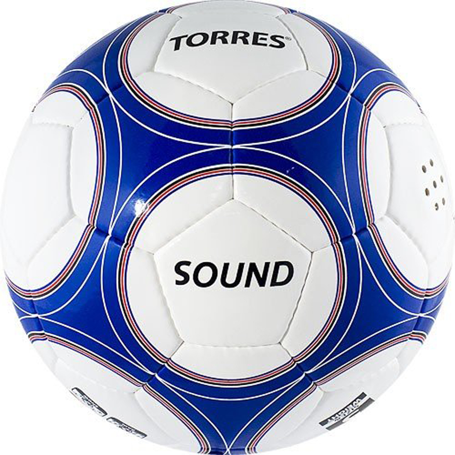Футбольный мяч Torres Sound №5 white/blue/black