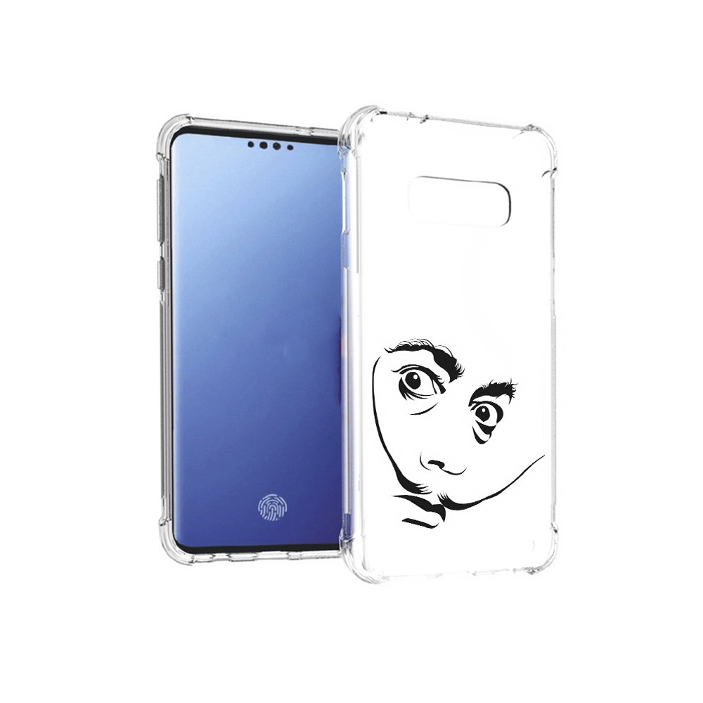 

Чехол MyPads Tocco для Samsung Galaxy S10E мужчина с длинными усами (PT145748.492.487), Прозрачный, Tocco