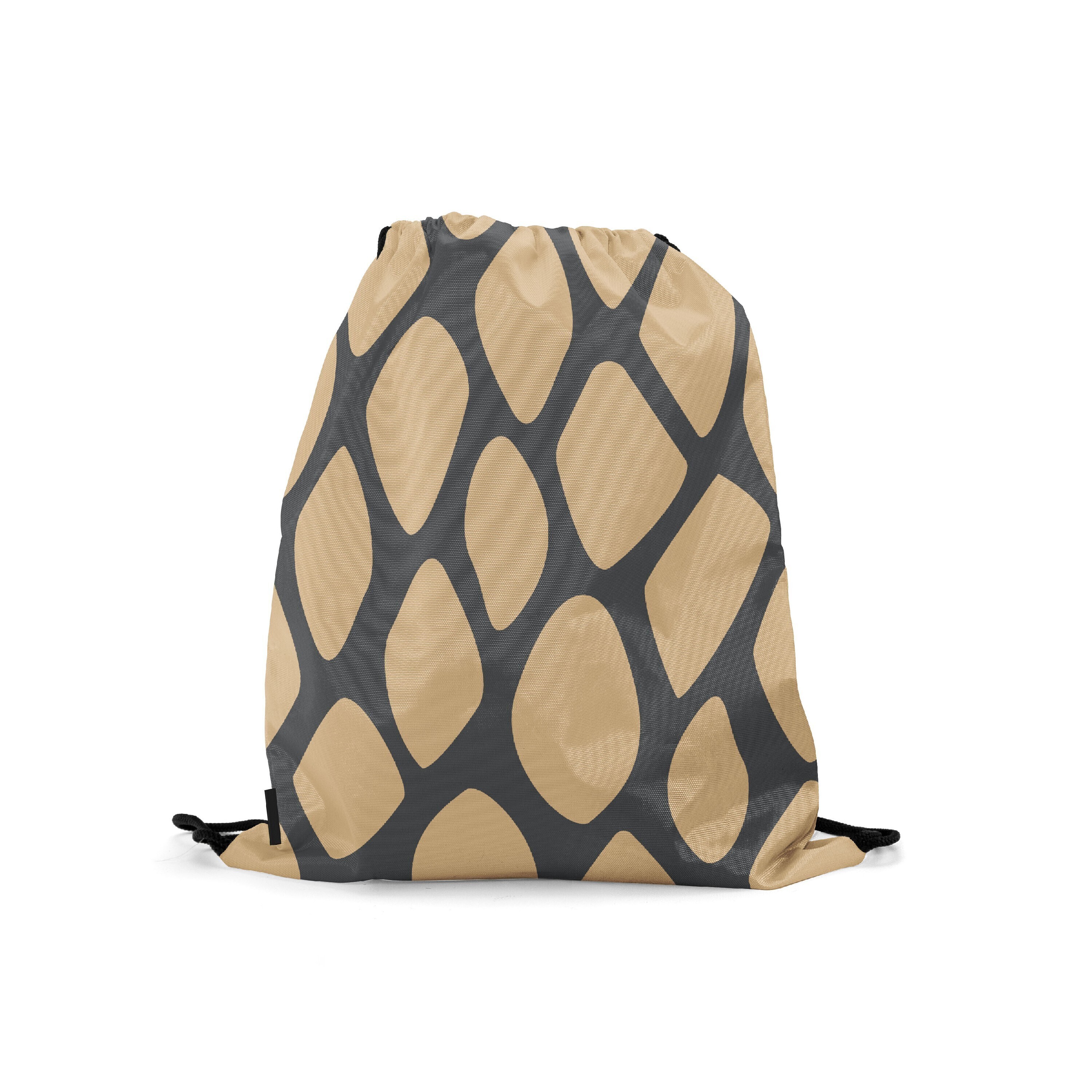 

Мешок-рюкзак для сменной обуви Burnettie AnimalPrintPattern13, Бежевый