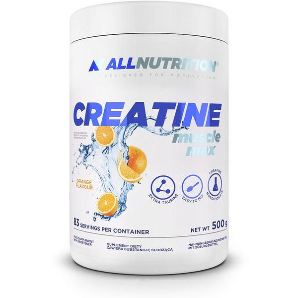 Креатин моногидрат AllNutrition CREATINE MUSCLE MAX 500 гр., апельсин