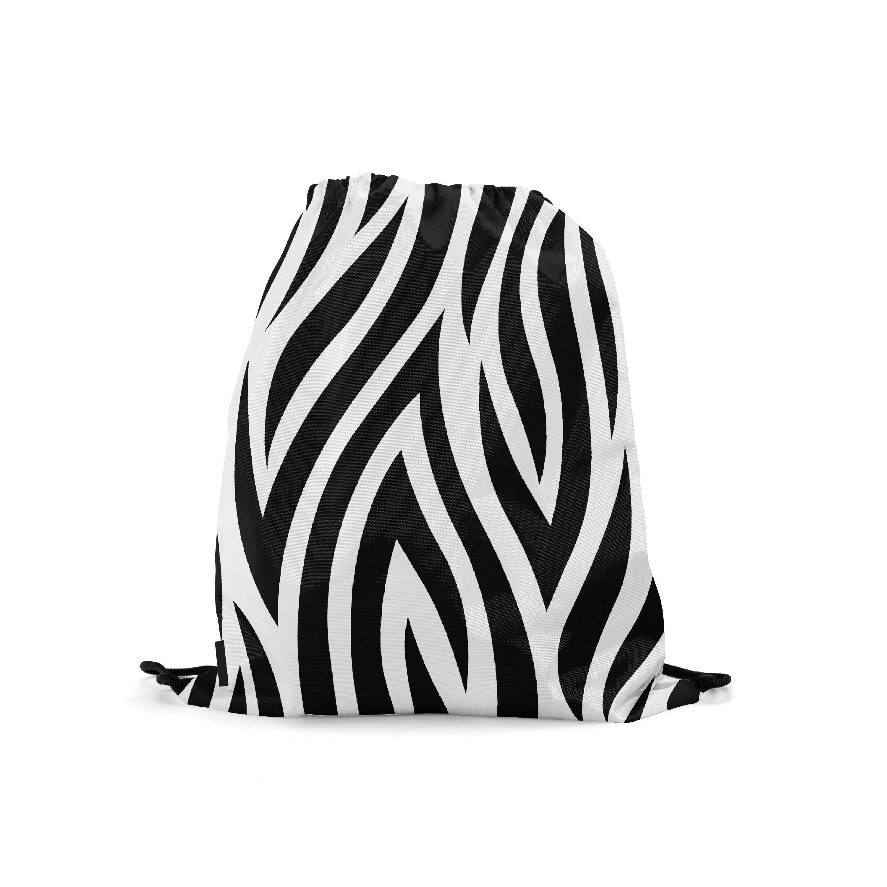 

Мешок-рюкзак для сменной обуви Burnettie AnimalPrintPattern02, Черный