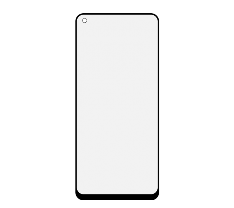 

Защитное стекло Gresso для realme 10 2.5D Full Glue (черная рамка)