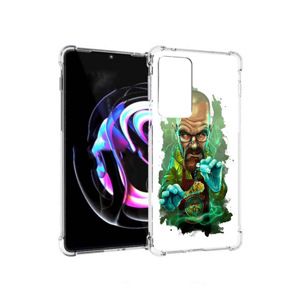 

Чехол MyPads Tocco для Motorola Moto Edge 20 Pro повар (PT227063.364.546), Прозрачный, Tocco