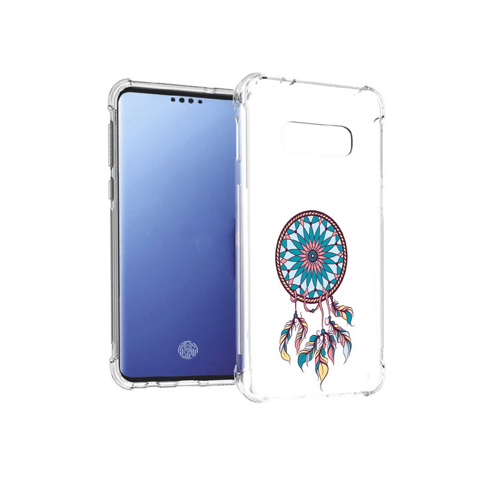 

Чехол MyPads Tocco для Samsung Galaxy S10E ловец снов синий (PT145748.492.443), Прозрачный, Tocco
