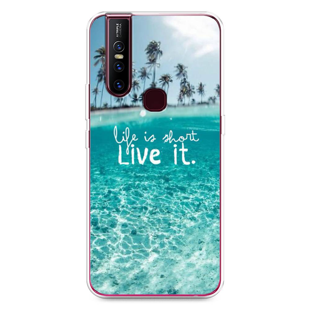 

Чехол Awog на Vivo V15 "Live it", Разноцветный, 261050-7