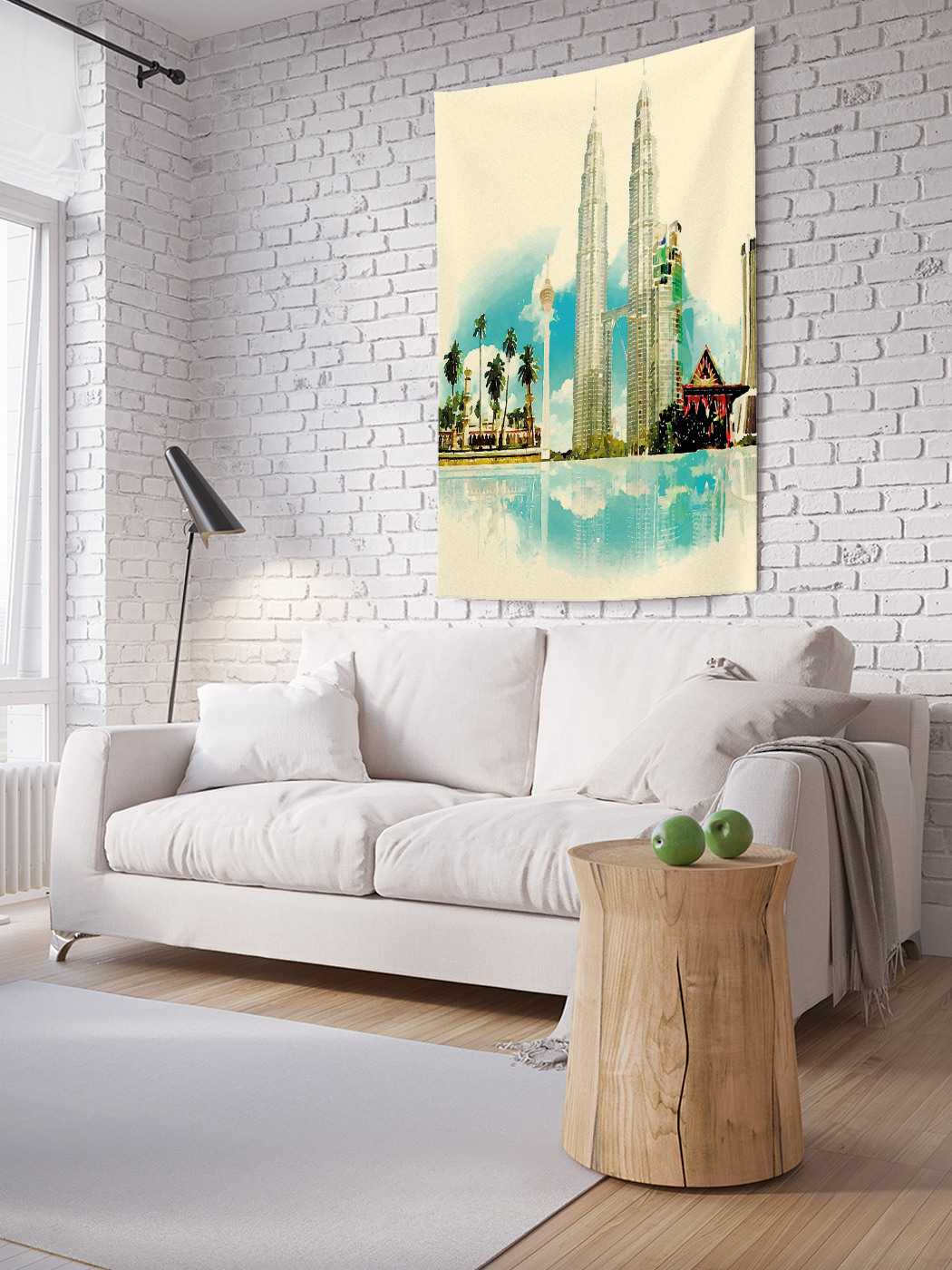 

Вертикальное фотопанно на стену JoyArty Небоскребы 150x200 см, Небоскребы