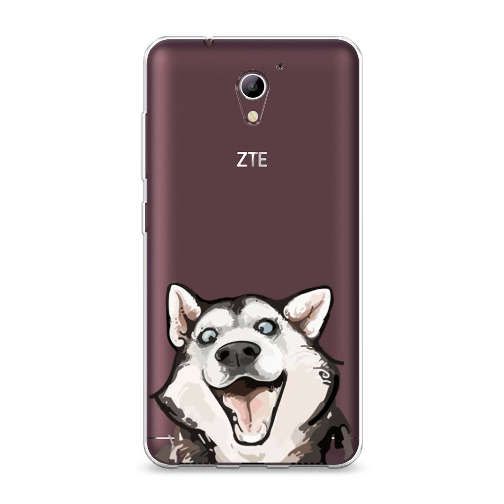 

Чехол Awog на ZTE Blade A510 / ЗТЕ Блэйд A510 "Радостный хаски", Разноцветный, 130150-1