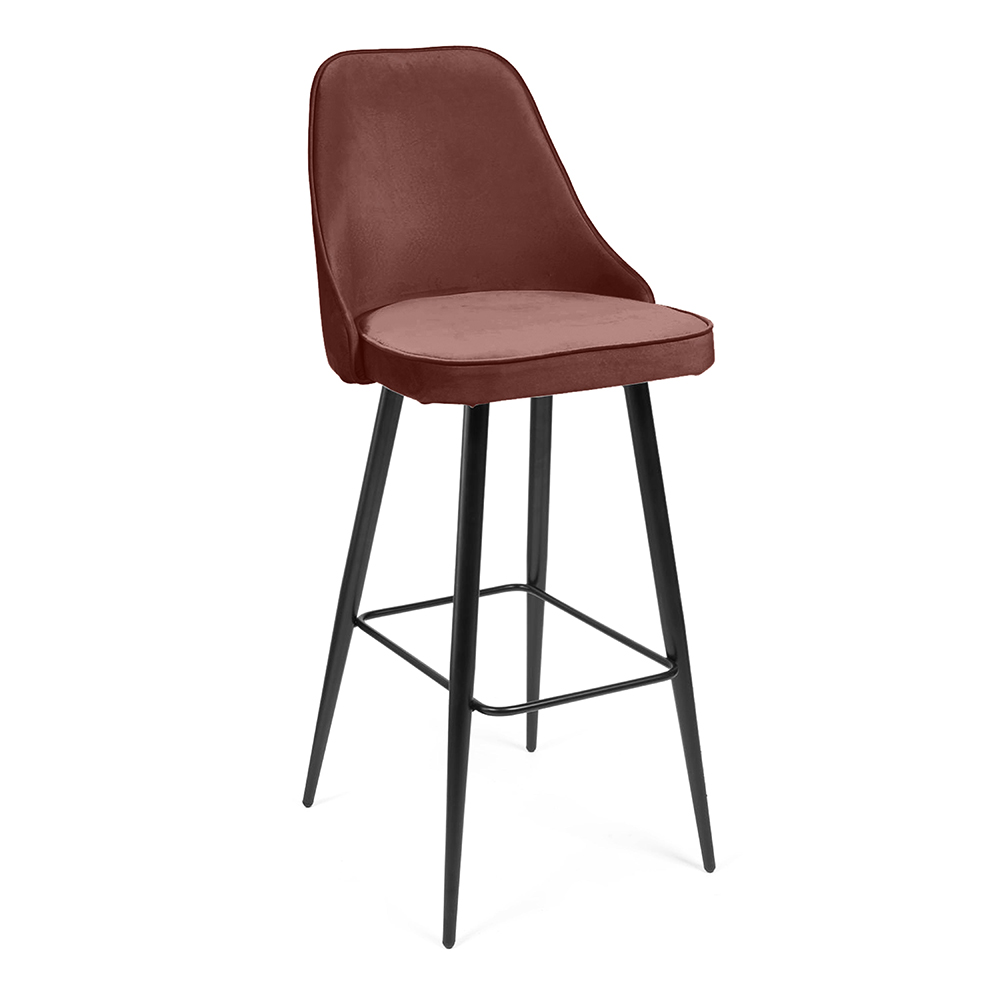 

Барный стул TetChair 14348, черный/коралловый, KISH