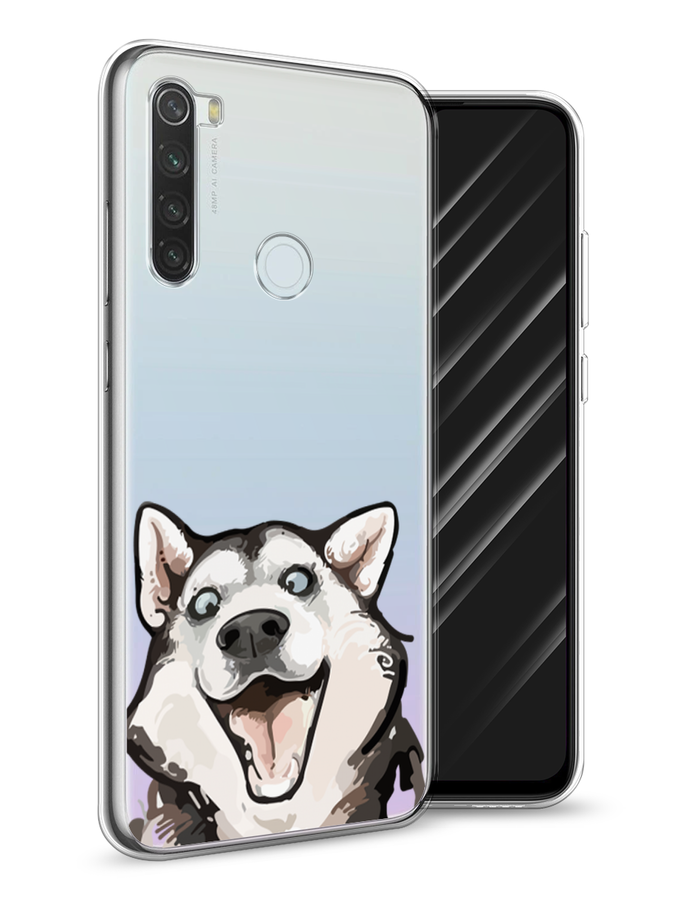 

Чехол Awog на Xiaomi Redmi Note 8T "Радостный хаски", Разноцветный, 37450-1