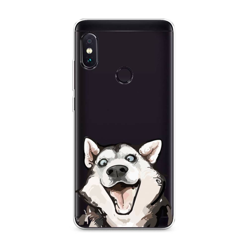 

Чехол Awog на Xiaomi Redmi Note 5/Note 5 Pro "Радостный хаски", Разноцветный, 32750-1