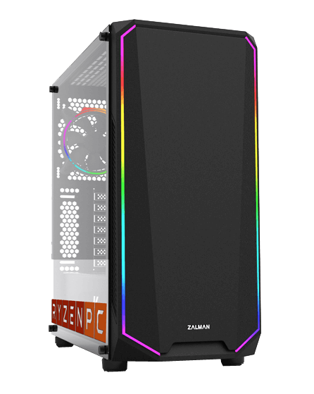 

Настольный компьютер RyzenPC black (3318267)