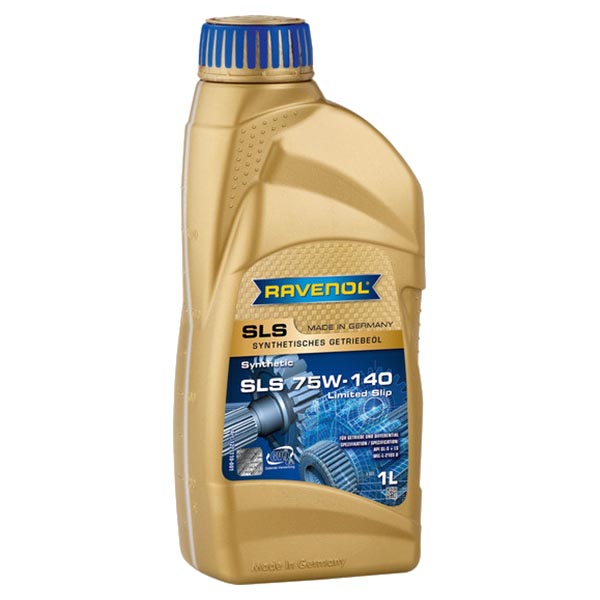 фото Ravenol 1221110004 масло трансмиссионное sls 75w-140 4л gl-5+ls (синтетика)