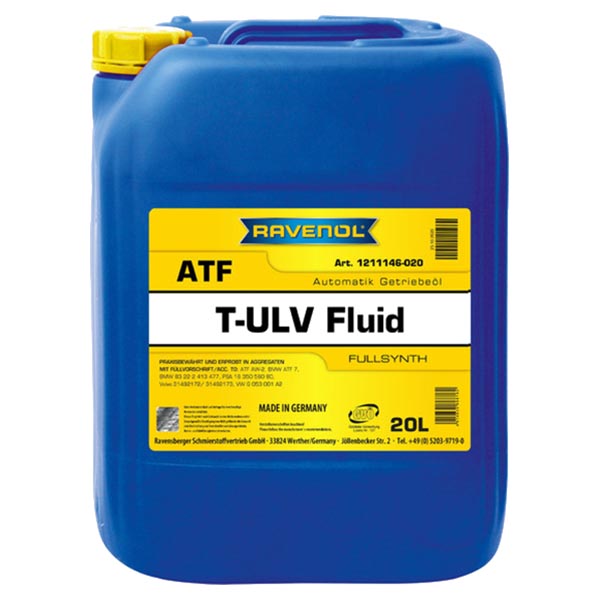 

Трансмиссионное масло RAVENOL 1211146020 Atf T-Ulv