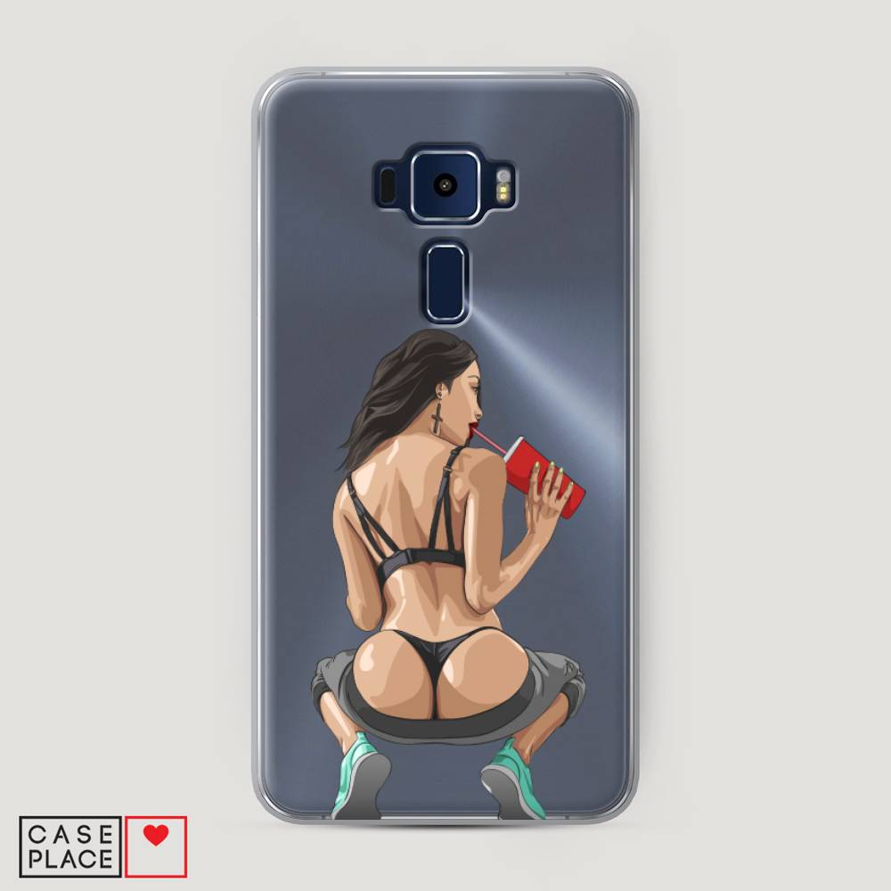 

Чехол на Asus Zenfone 3 ZE552KL "Сочные булочки", Бежевый;красный;черный, 41250-6