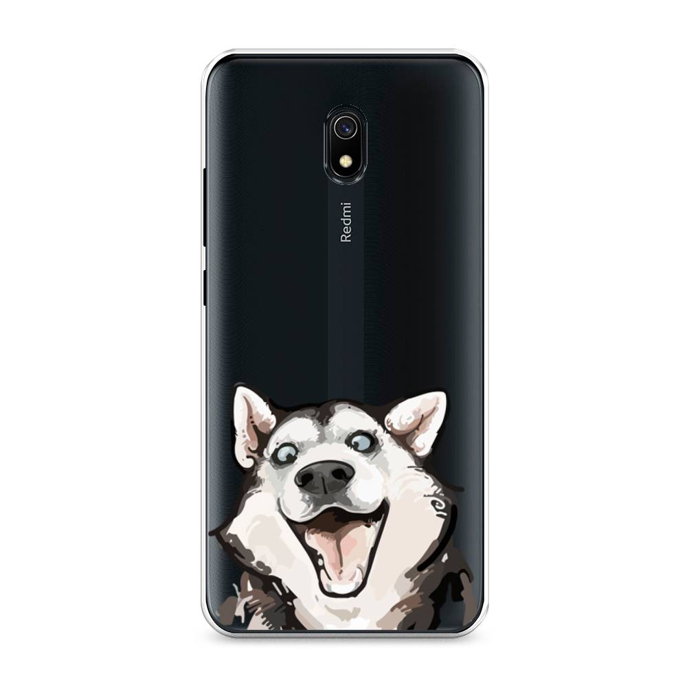

Чехол Awog на Xiaomi Redmi 8A "Радостный хаски", Разноцветный, 37250-1
