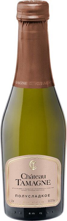 

Игристое вино Chateau Tamagne Semi-Sweet, 0.2 л