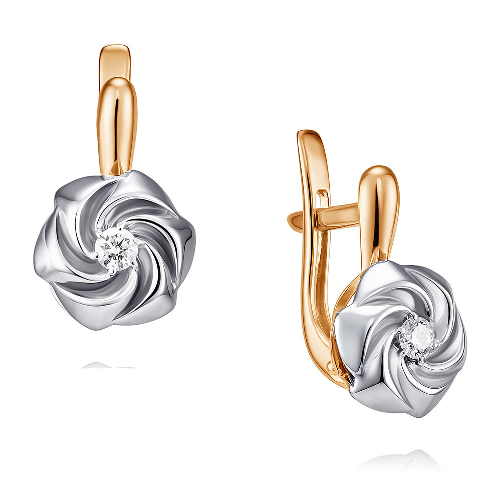 

Серьги из красного золота с бриллиантом ADAMAS 2424313-А50Д-41, 2424313-А50Д-41