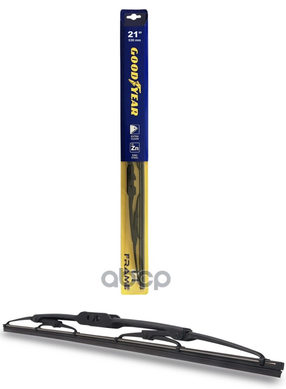 

Щетка Стеклоочистителя Каркасная Goodyear 21"/530 Мм Frame GOODYEAR арт. GY000321