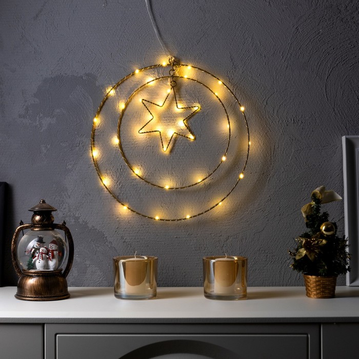 

Световая фигура Luazon Lighting Парад планет 9591250 белый теплый, Парад планет