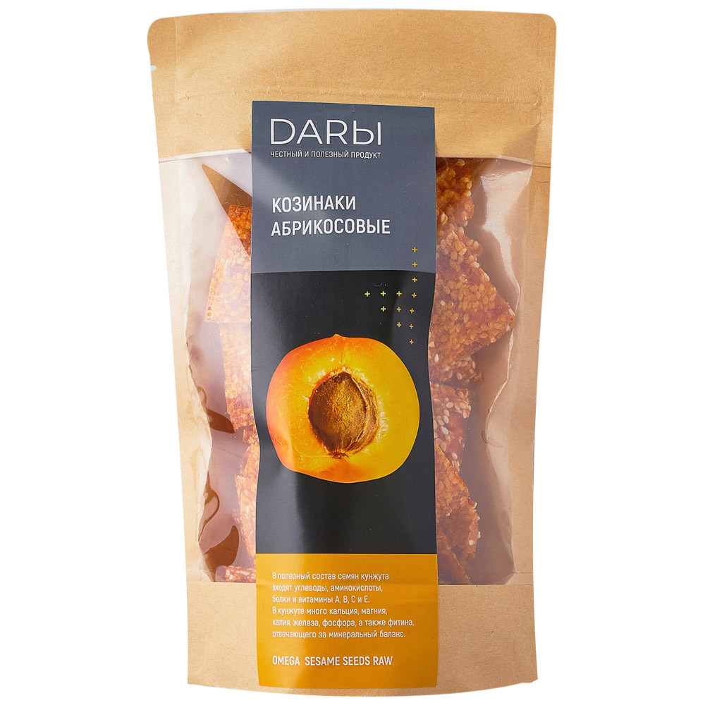 

Козинаки DARЫ Абрикосовые 200 г