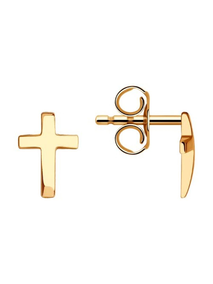 

Серьги пусеты из золота TEO MAORI 8029560-4, 8029560-4