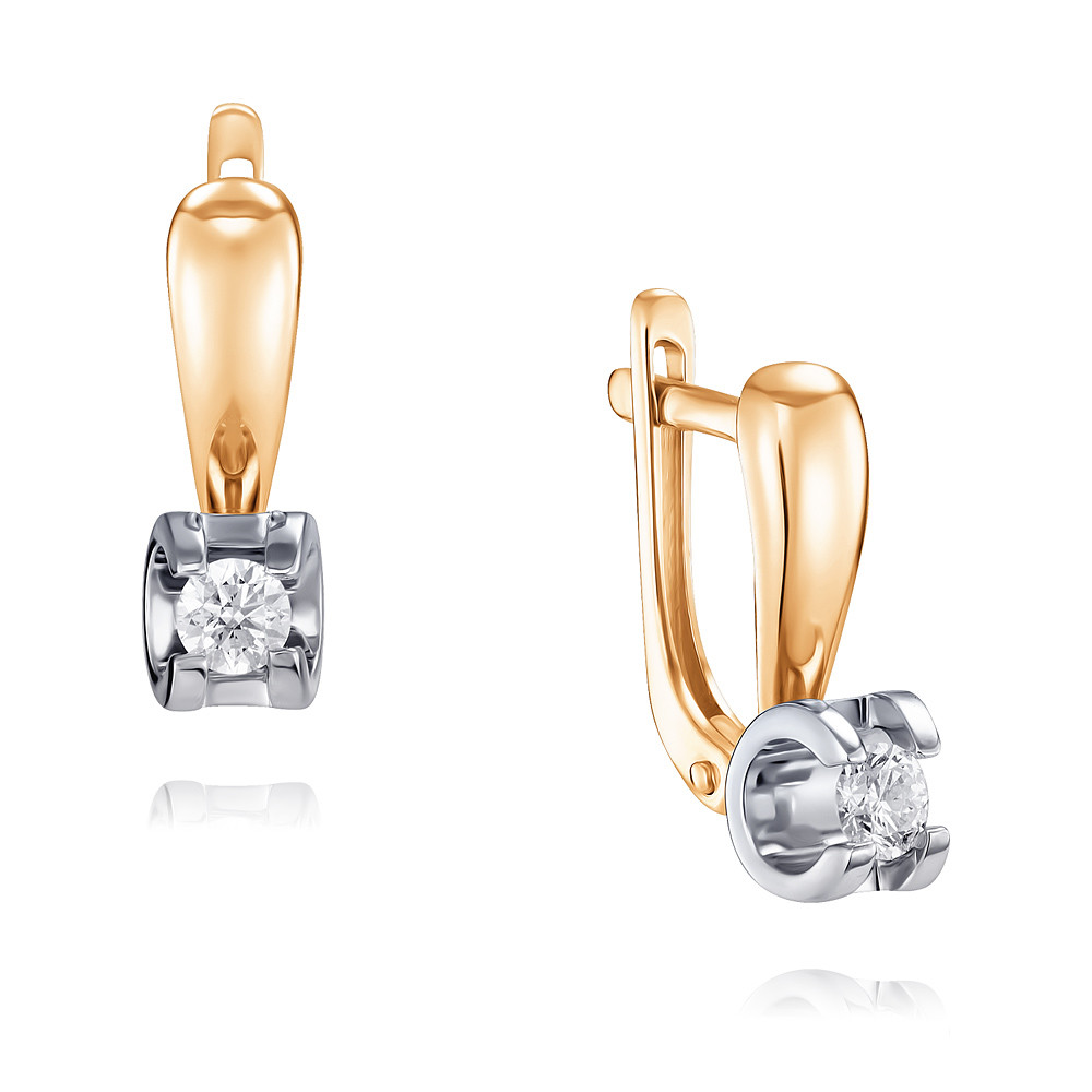 

Серьги из красного золота с бриллиантом ADAMAS 2418037/01-А50Д-41, 2418037/01-А50Д-41