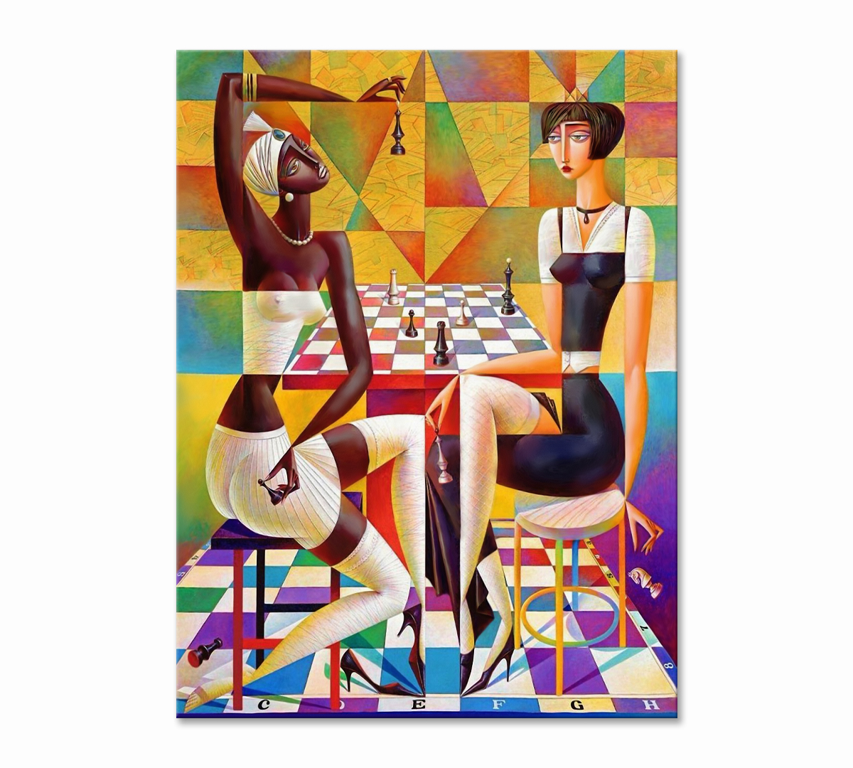 

Картина интерьерная на натуральном холсте Poly Print Art ZK01001846/N/1 40х60 см