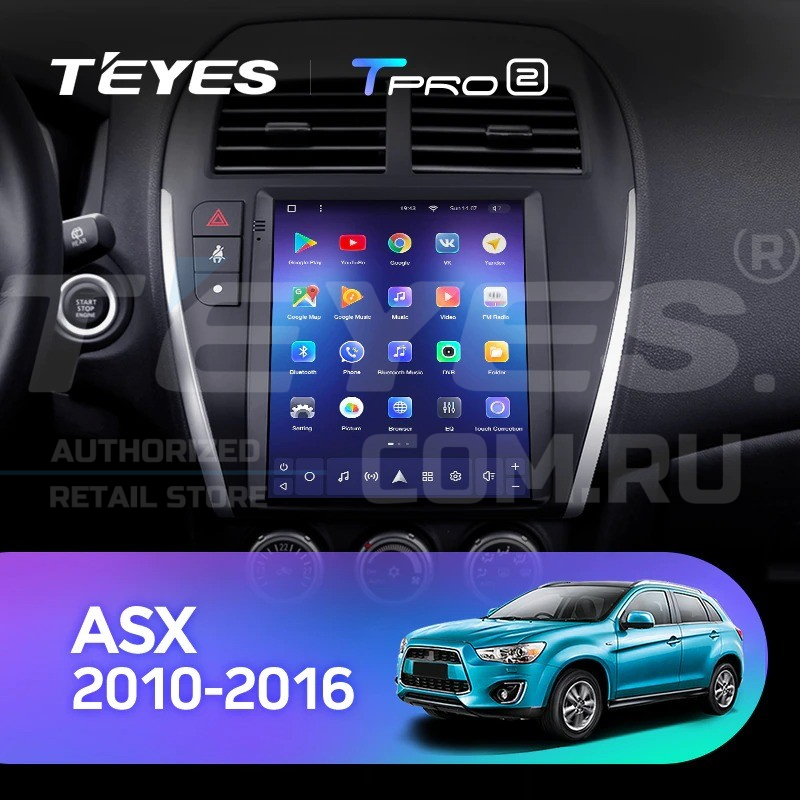 

Штатная магнитола Tesla style Teyes TPRO 2 4/32 Mitsubishi ASX 1 2010-2016 Тип-В, Tesla style Teyes TPRO 2 Mitsubishi ASX 1 2010-2016 Тип-В