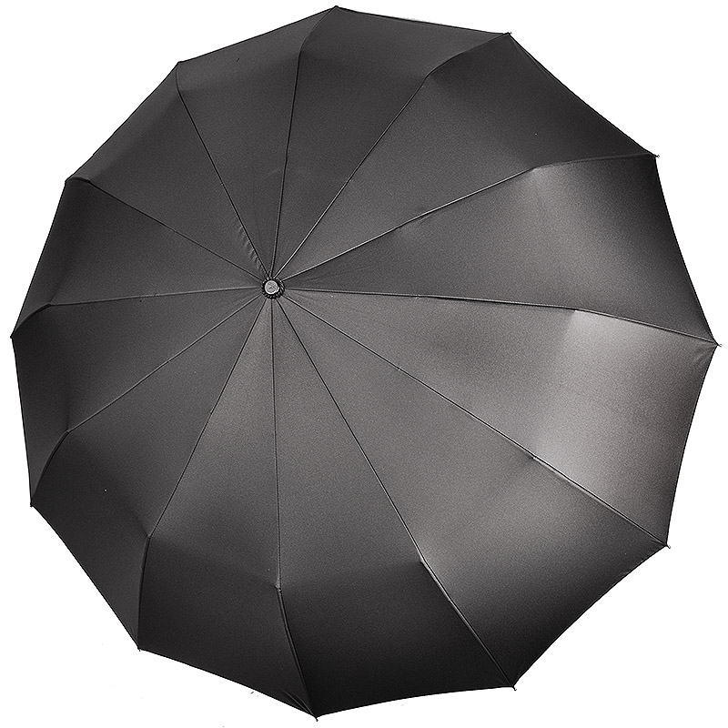 Три Слона Зонт Мужской 3 Сложения Купол-Полиэстер R-58См, Ручка Прямая Три Слона