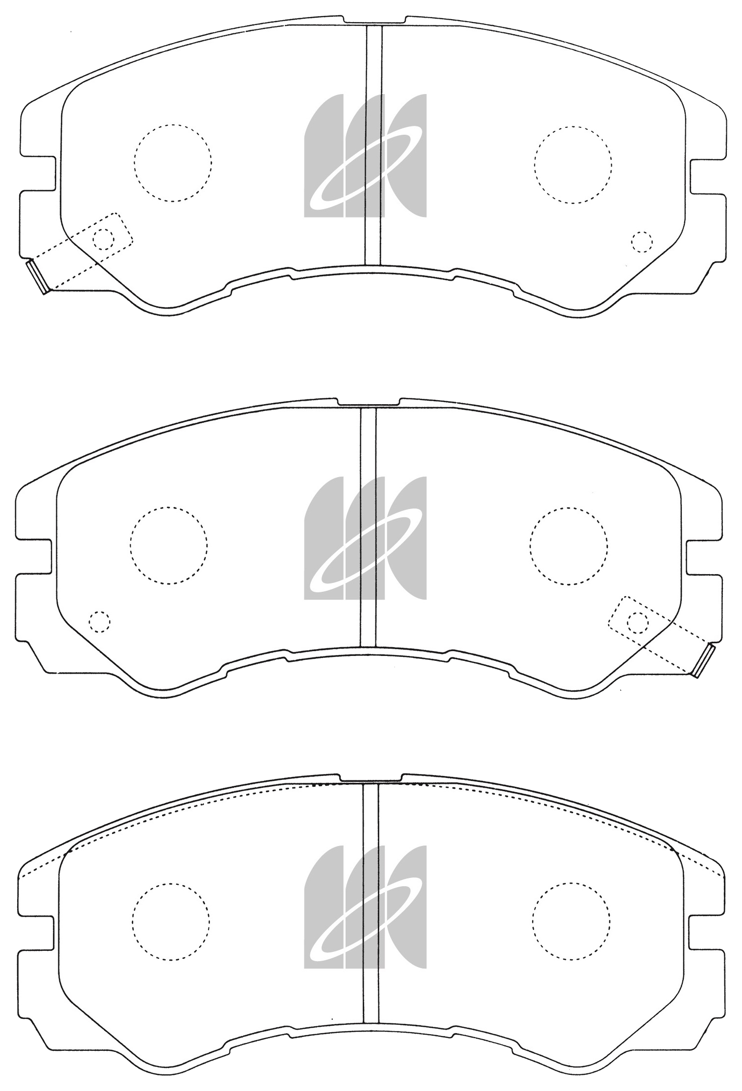 

Колодки дисковые п. Opel Monterey 3.2i/3.1TD 91> D4031M-01 =425 02=Y04-4031M