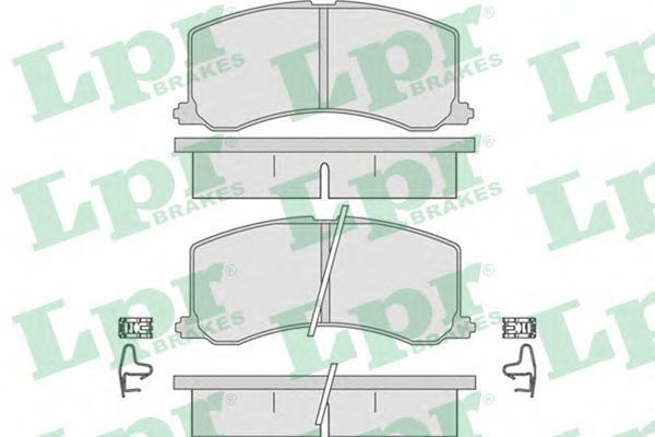 

Тормозные колодки Lpr 05P665