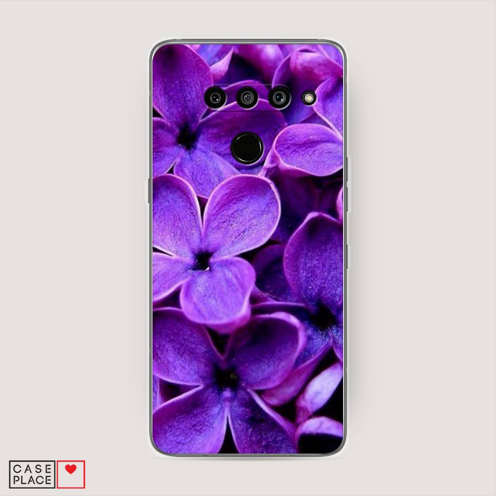 

Чехол Awog "Сирень крупная" для LG V50 ThinQ, 83850-8