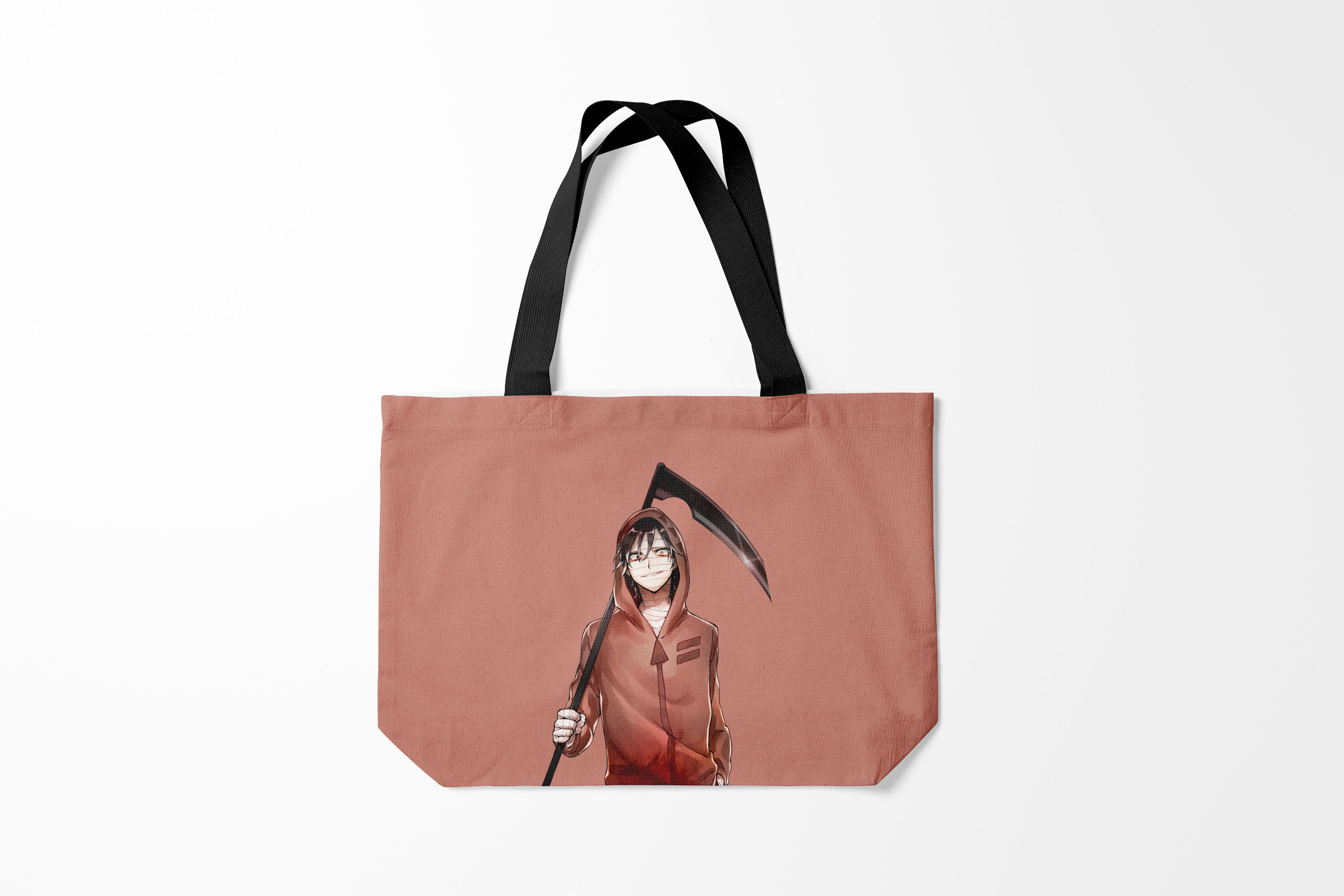 

Сумка шoппер унисекс Burnettie Ангел Кровопролития ANGELS OF DEATH, розовый, Ангел Кровопролития ANGELS OF DEATH