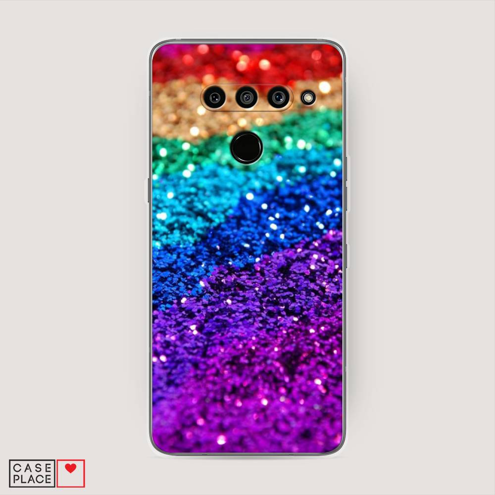 

Чехол Awog "Блестящая радуга рисунок" для LG V50 ThinQ, 83850-3