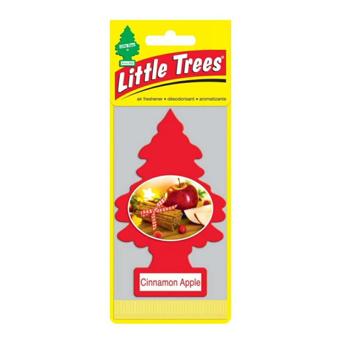 Ароматизатор в машину LITTLE TREES 76171103383 Яблоко-корица