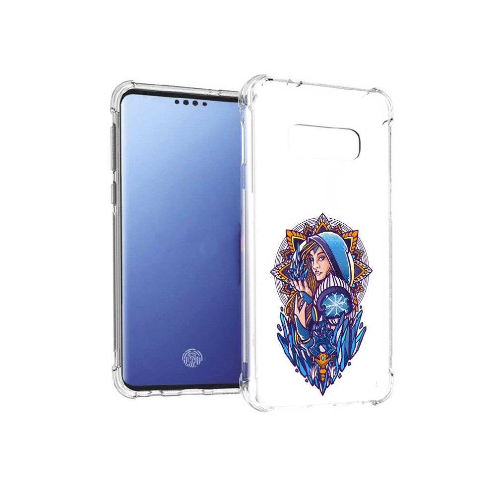 

Чехол MyPads Tocco для Samsung Galaxy S10E кристал мейден дота 2 (PT145748.492.415), Прозрачный, Tocco