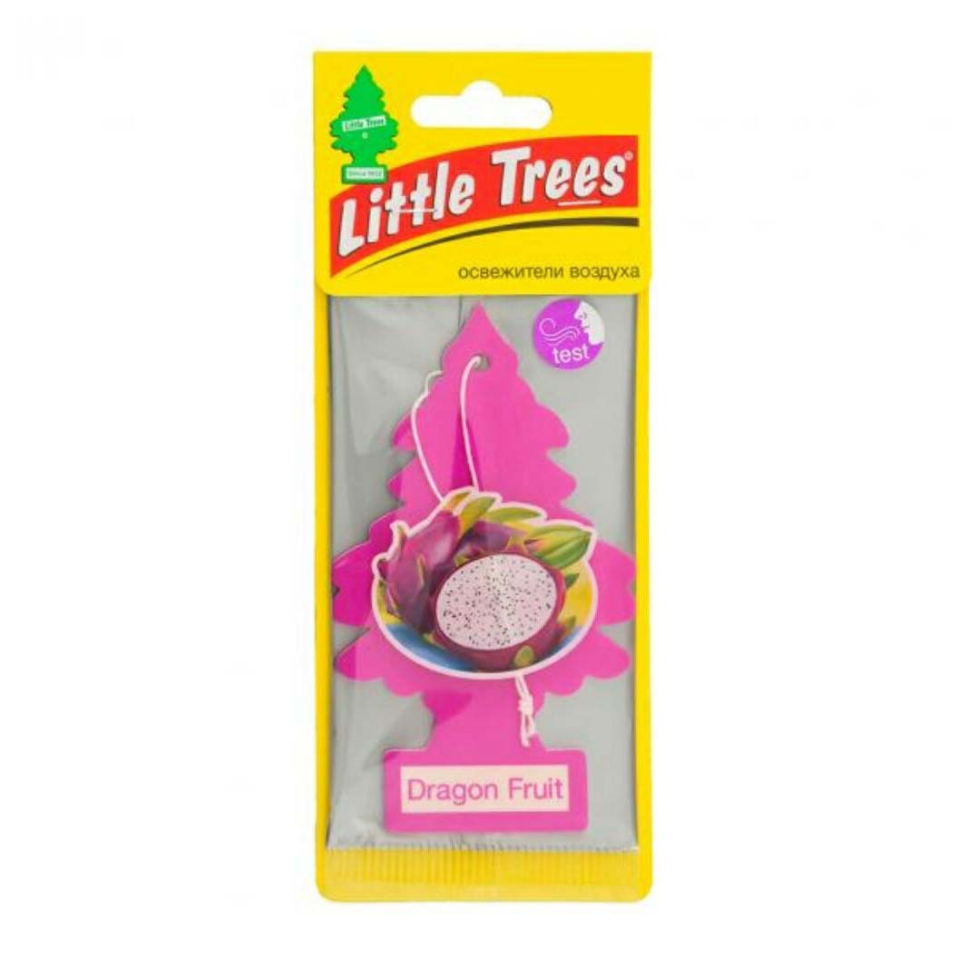 фото Ароматизатор пропитанный little trees елочка драгон фрукт подвесной