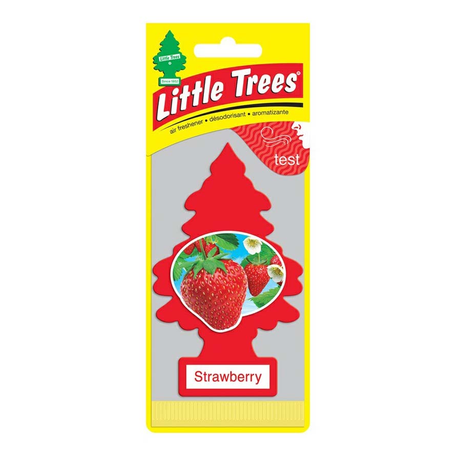 фото Ароматизатор для автомобиля little trees елочка клубника 10 г