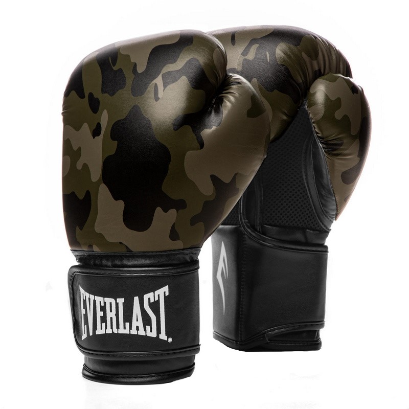 

Перчатки тренировочные Everlast Spark 14oz камуфляж, Серый, Spark 1