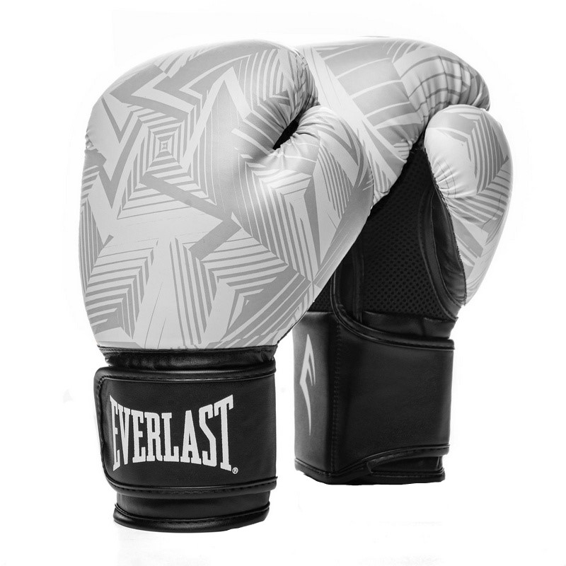 фото Перчатки тренировочные everlast spark 14oz белый,геометрия