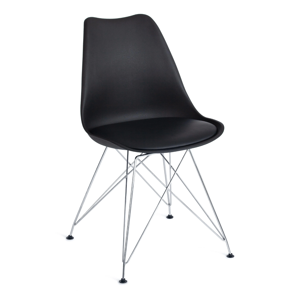 

Стул TetChair Tulip Iron Chair, черный/хром