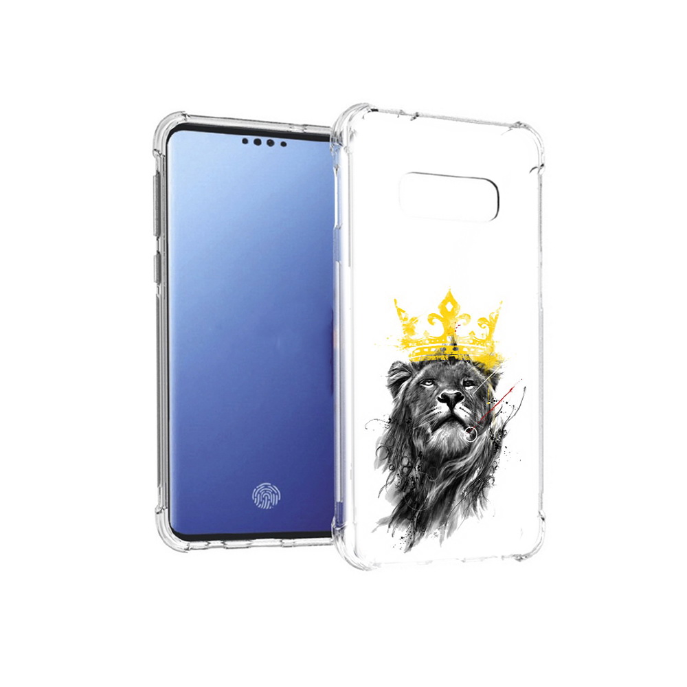 

Чехол MyPads Tocco для Samsung Galaxy S10E король-лев (PT145748.492.391), Прозрачный, Tocco