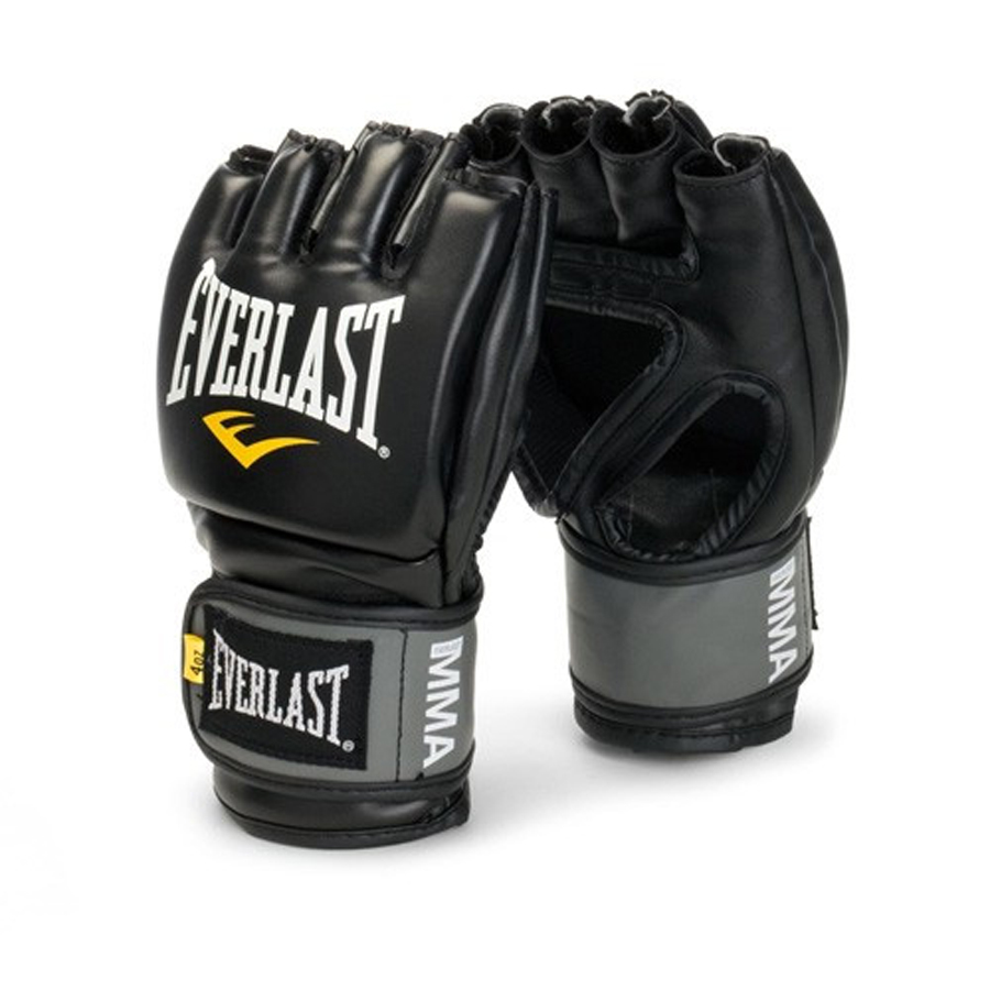 Снарядные перчатки Everlast Pro Style Grappling, черный, S/M
