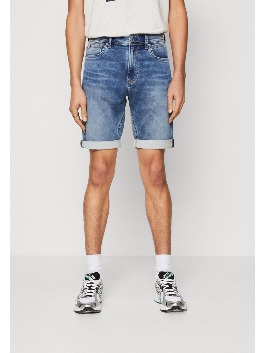

Джинсовые шорты мужские Pepe Jeans London PE122F078 синие 30, Синий, PE122F078