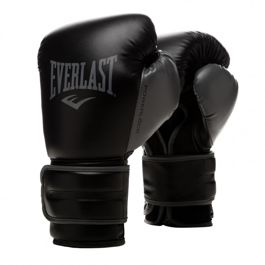 фото Снарядные перчатки everlast powerlock, черный, l/xl